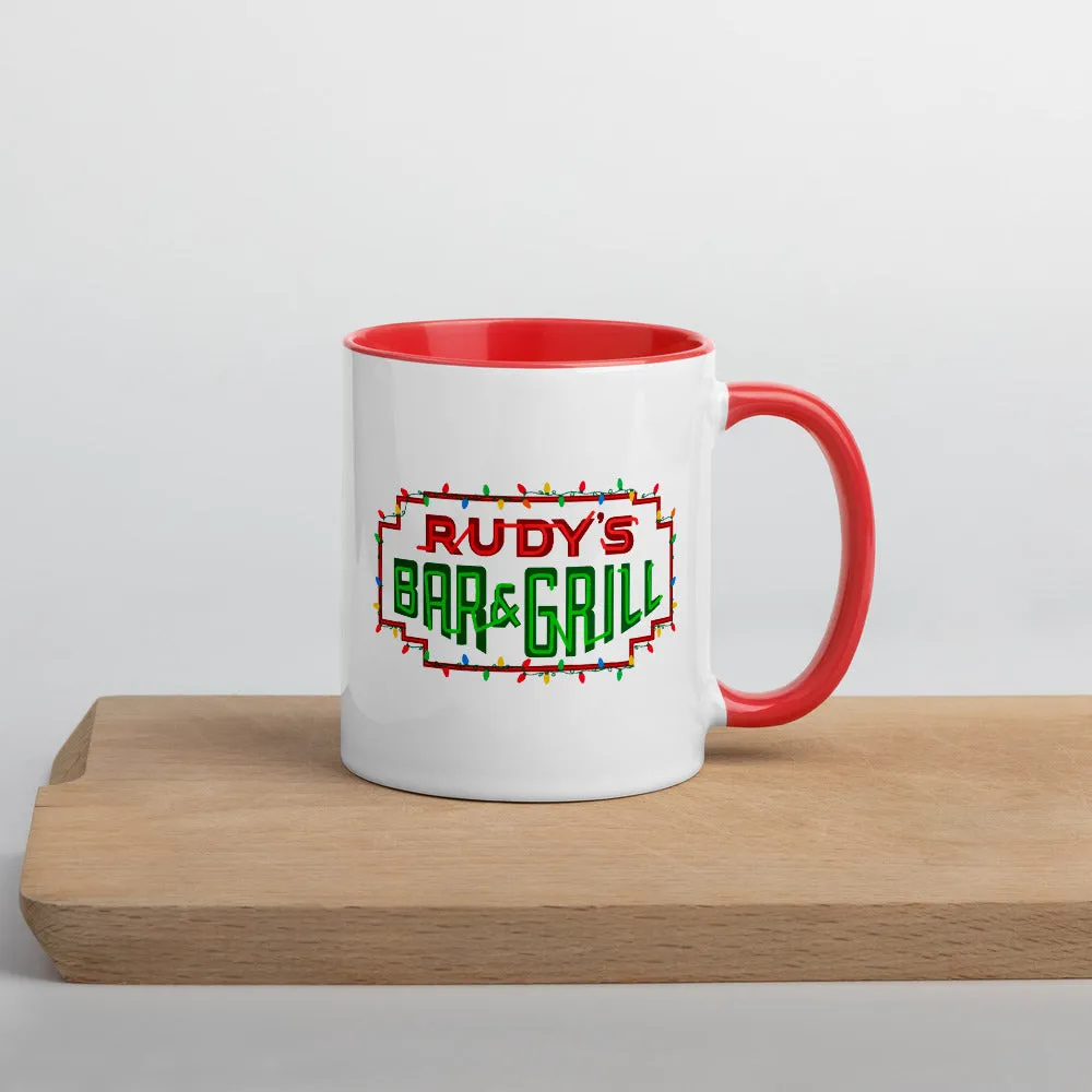 Christmas Neon Sign   Santa Pig Mug