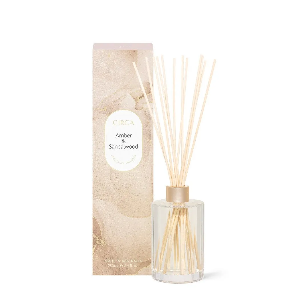 Circa Fragrance Diffuser 250mL - Amber & Sandalwood