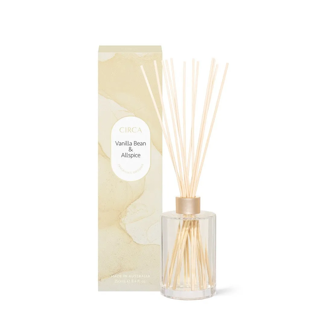 Circa Fragrance Diffuser 250mL - Vanilla Bean & Allspice