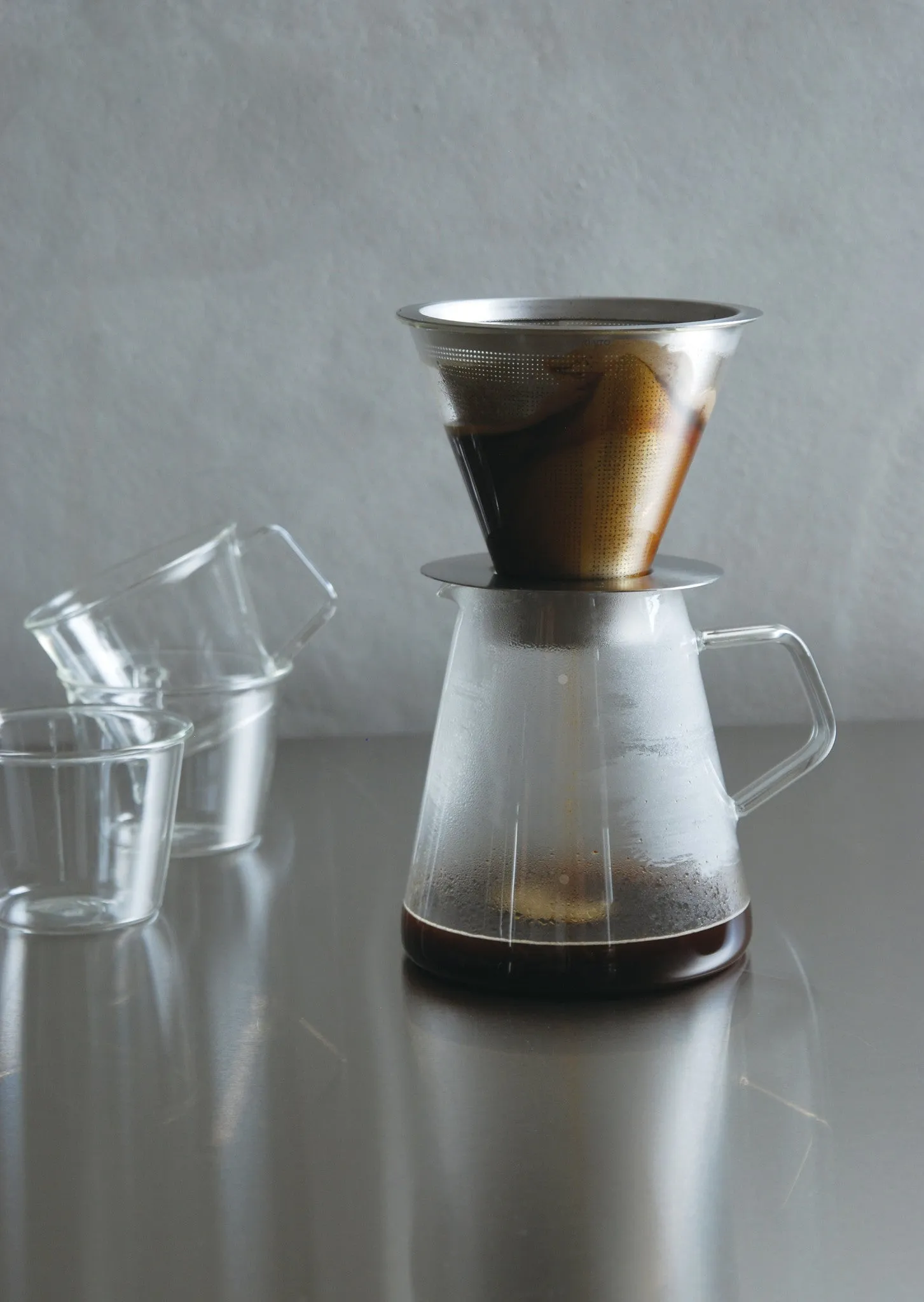 Coffee Dripper & Pot: KINTO Carat - 720ml/24.4 fl. oz