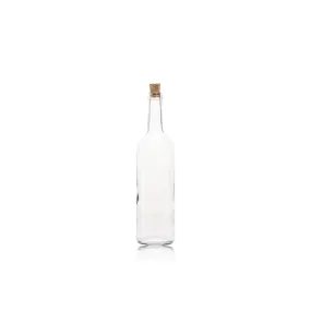 Consol Glass Challenger Bottle 750ml with Cork Lid