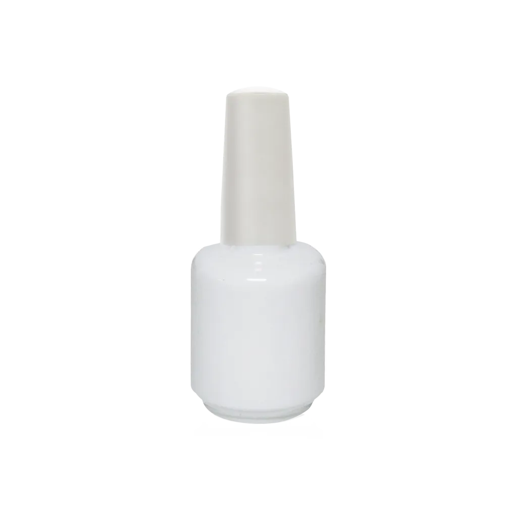 Cre8tion Empty Glass WHITE Bottle, Blank, 0.5oz, 26046 (Packing: 288 pcs/case)