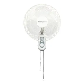 Crompton High Flo LG 16 Inch Wall Mounted Fan 400mm Light Grey