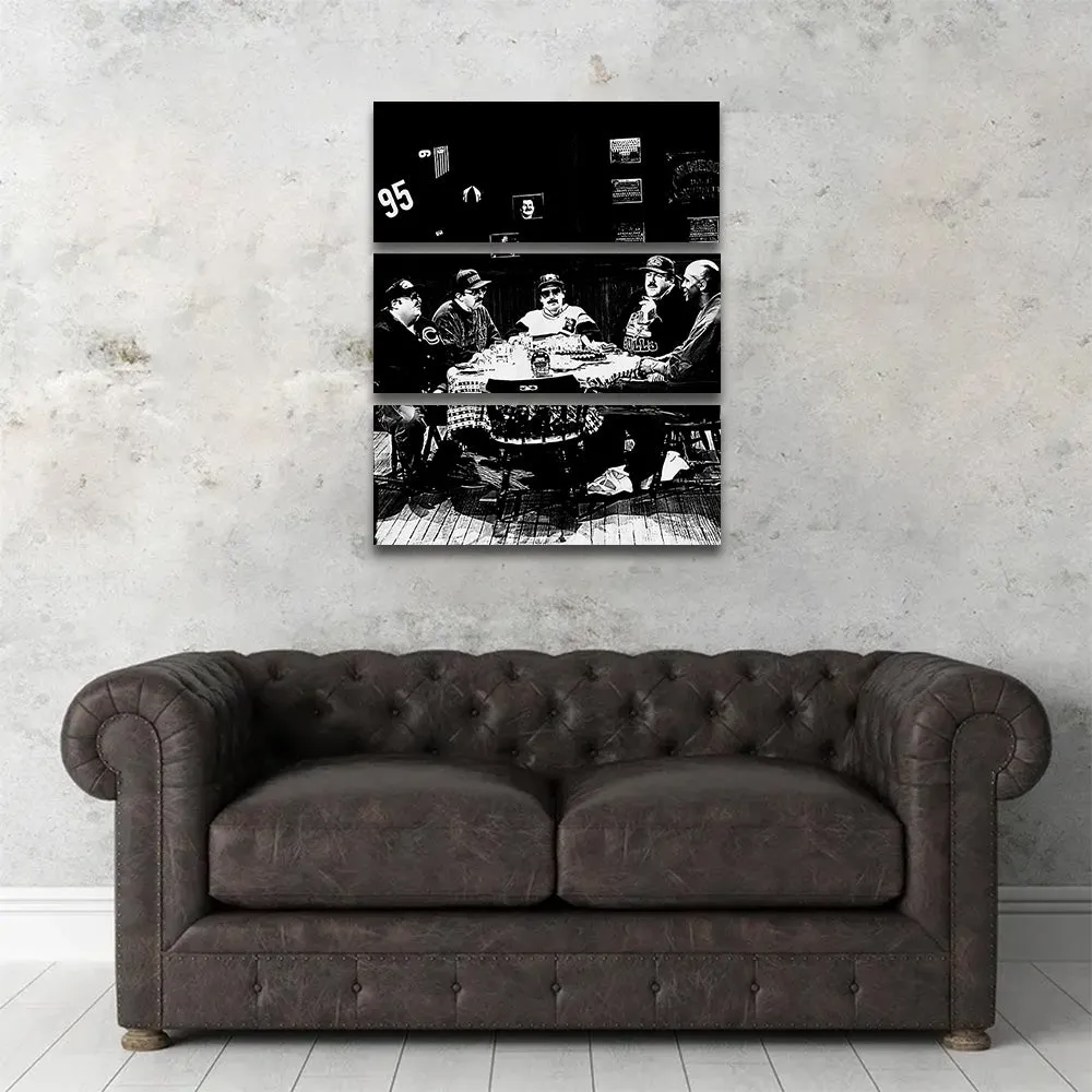 Da Bears Grayscale Wall Art