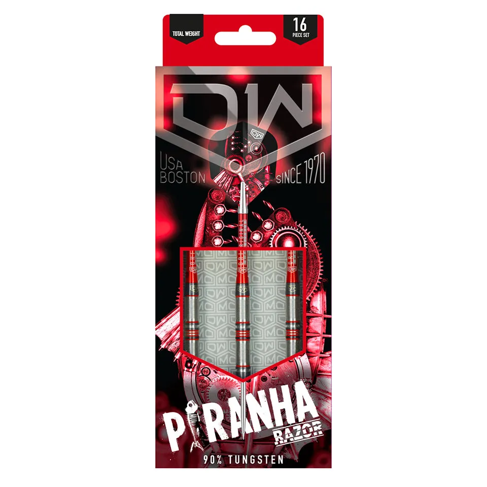 Dart World Piranha Razor 01 Steel Tip Darts - 24gm