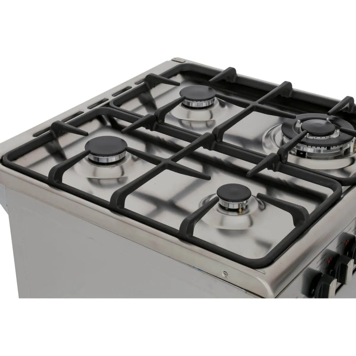 DeLonghi DDC606DF 60cm Stainless Steel Freestanding Dual Fuel Double Cooker