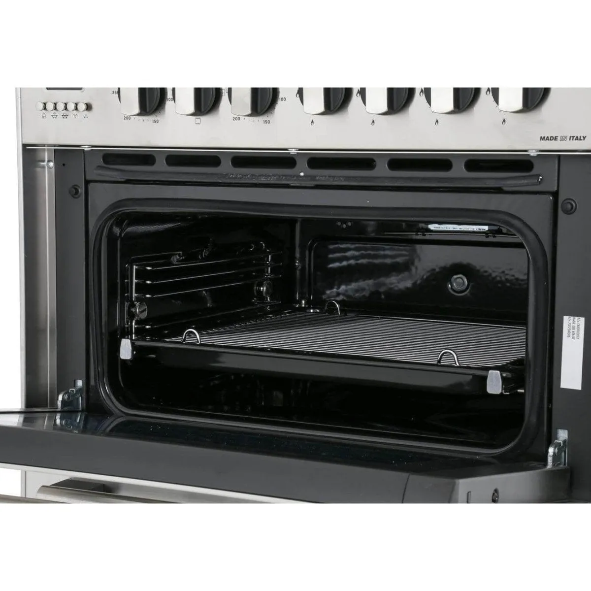 DeLonghi DDC606DF 60cm Stainless Steel Freestanding Dual Fuel Double Cooker