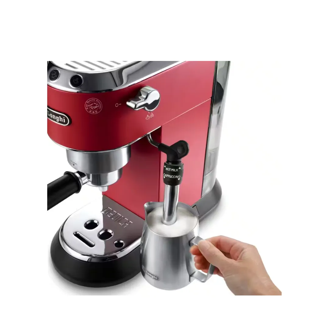 DeLonghi EC685.R Dedica Style Scarlet Red Pump Espresso Coffee Machine