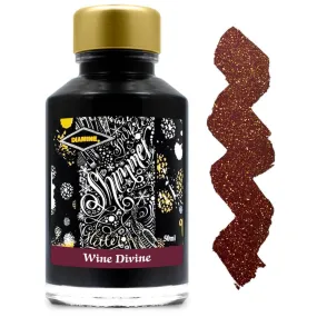 Diamine Fountain Pen Ink Bottle - Shimmer, Wine Divine, 50 ml | 9031