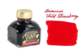 Diamine Wild Strawberry - 80ml Bottled Ink