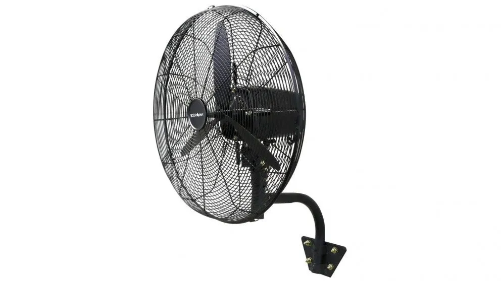 Dimplex 50cm High Velocity Wall Fan Remote DCWF50MBK