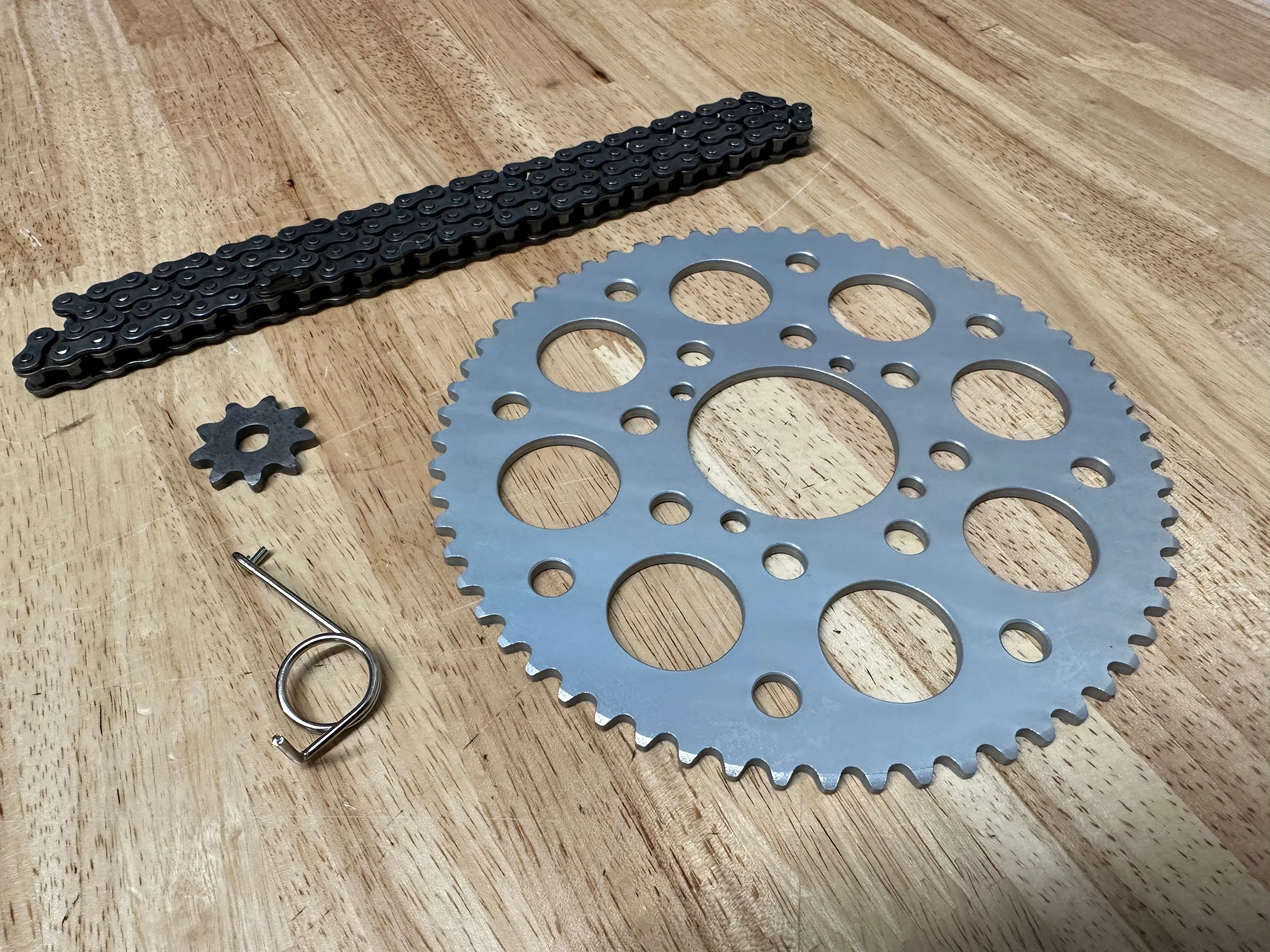 E&C Razor #35 HD Ultralight Sprocket & Chain Kit