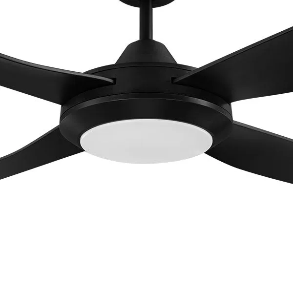 Eglo Bondi 52in 132cm Ceiling Fan with 20W LED CCT Light - Black