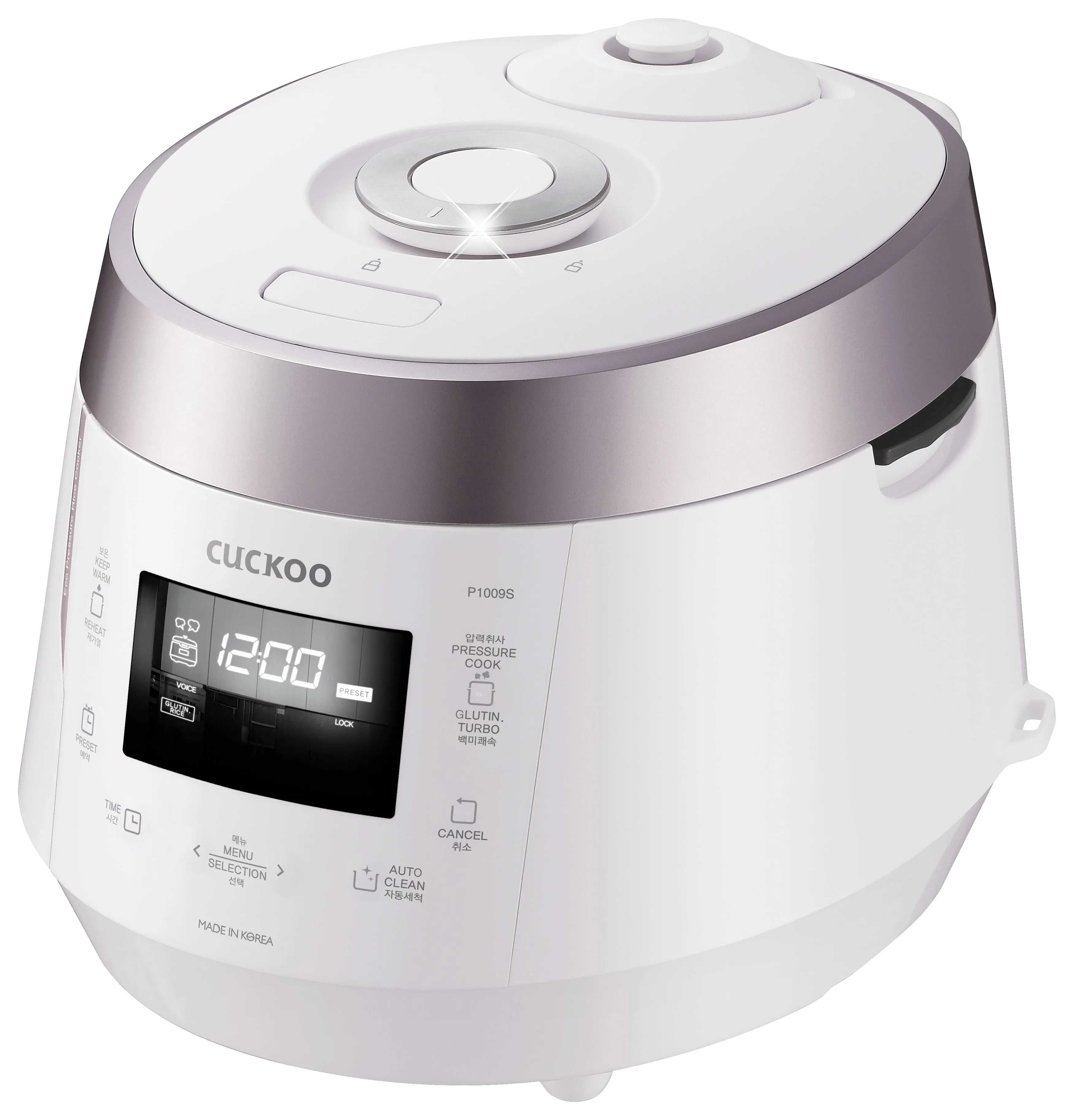 Electric Pressure Rice Cooker White (CRP-P1009SW) 10 Cups