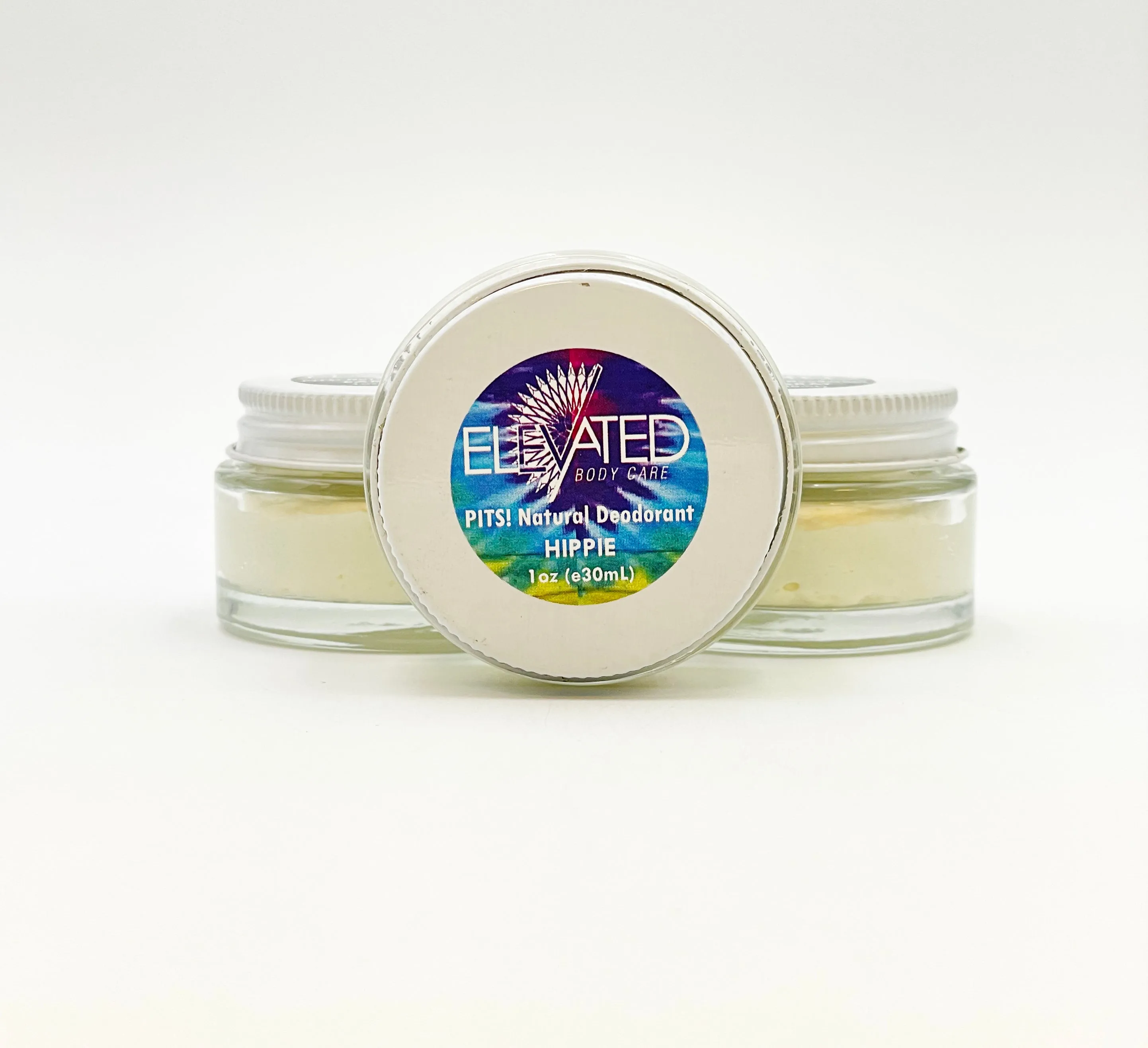 ELEVATED - PITS! Natural Deodorant - SAMPLE size 1oz