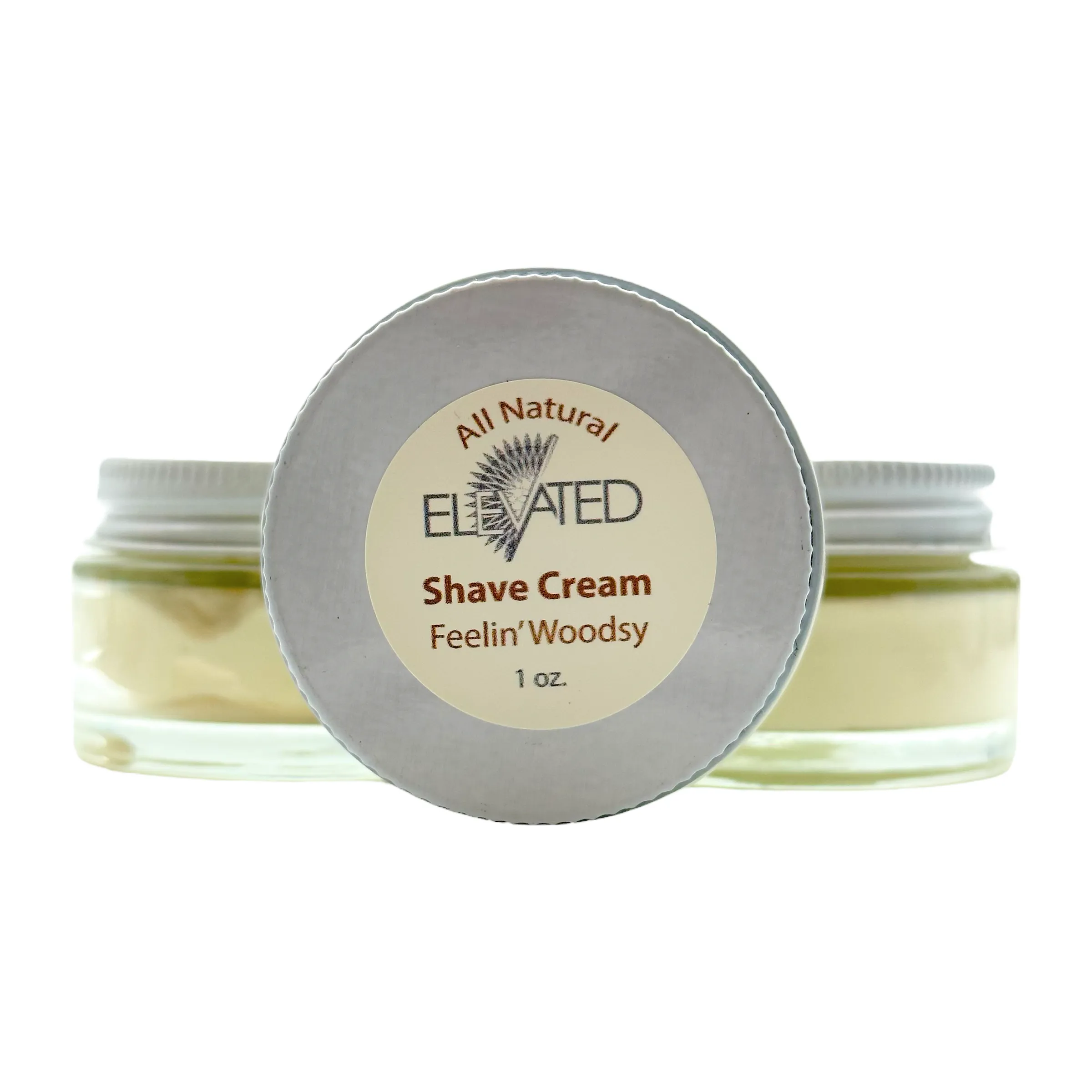 ELEVATED - Shave Cream ALL Natural Shaving Cream for Men & Women (SAMPLE SIZE)