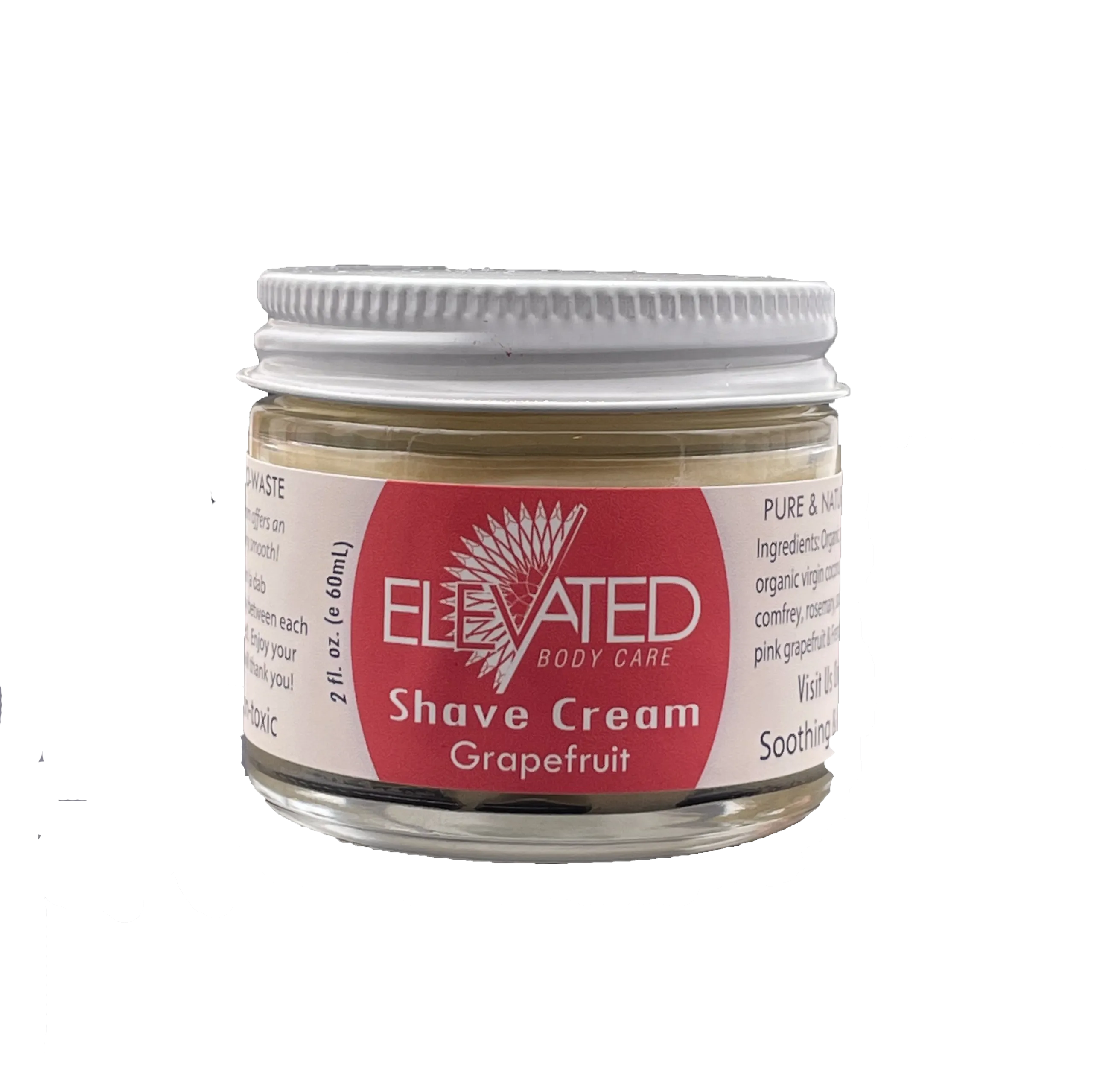 ELEVATED - Shave Cream ALL Natural Shaving Cream for Men & Women