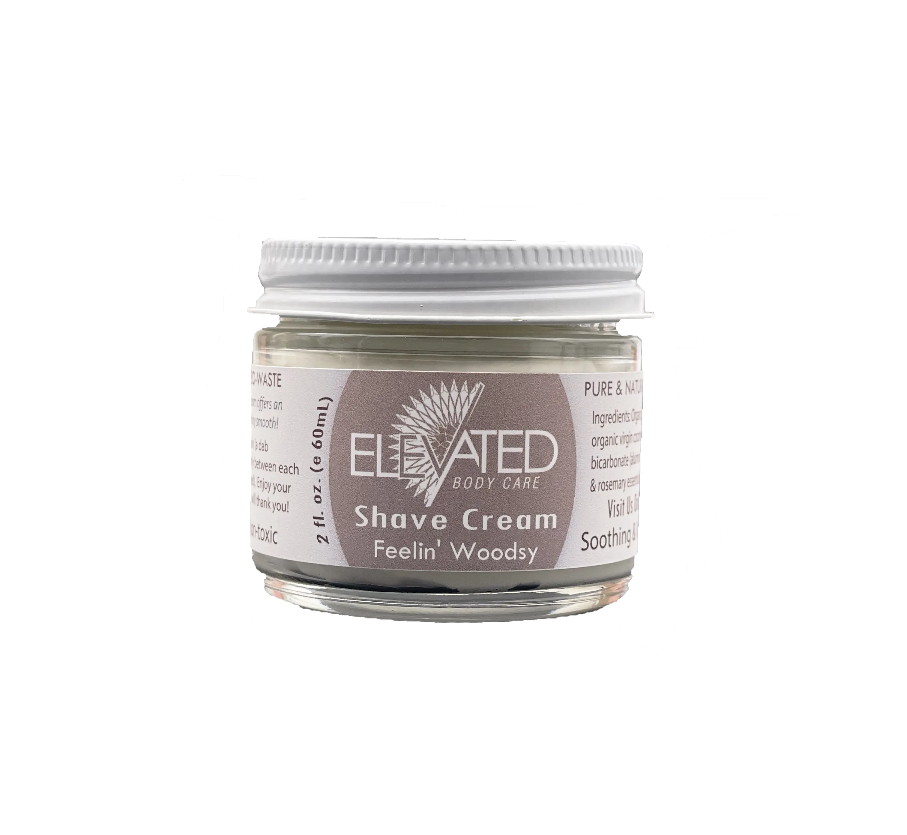 ELEVATED - Shave Cream ALL Natural Shaving Cream for Men & Women