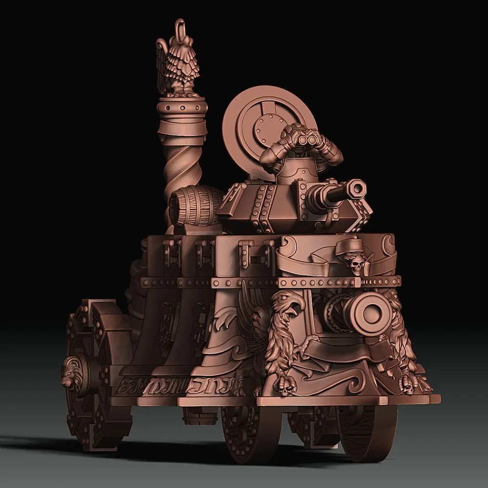 Empire Steam Tank - Steampunk - 32mm