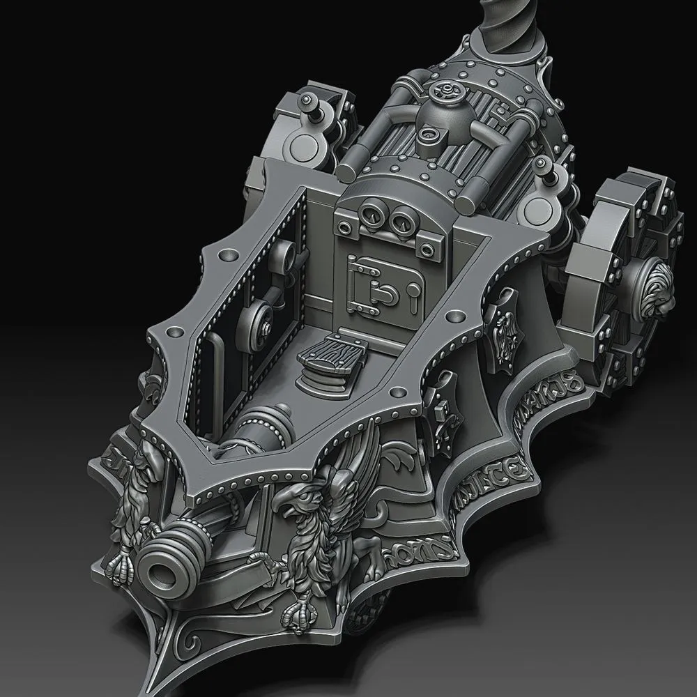 Empire Steam Tank - Steampunk - 32mm