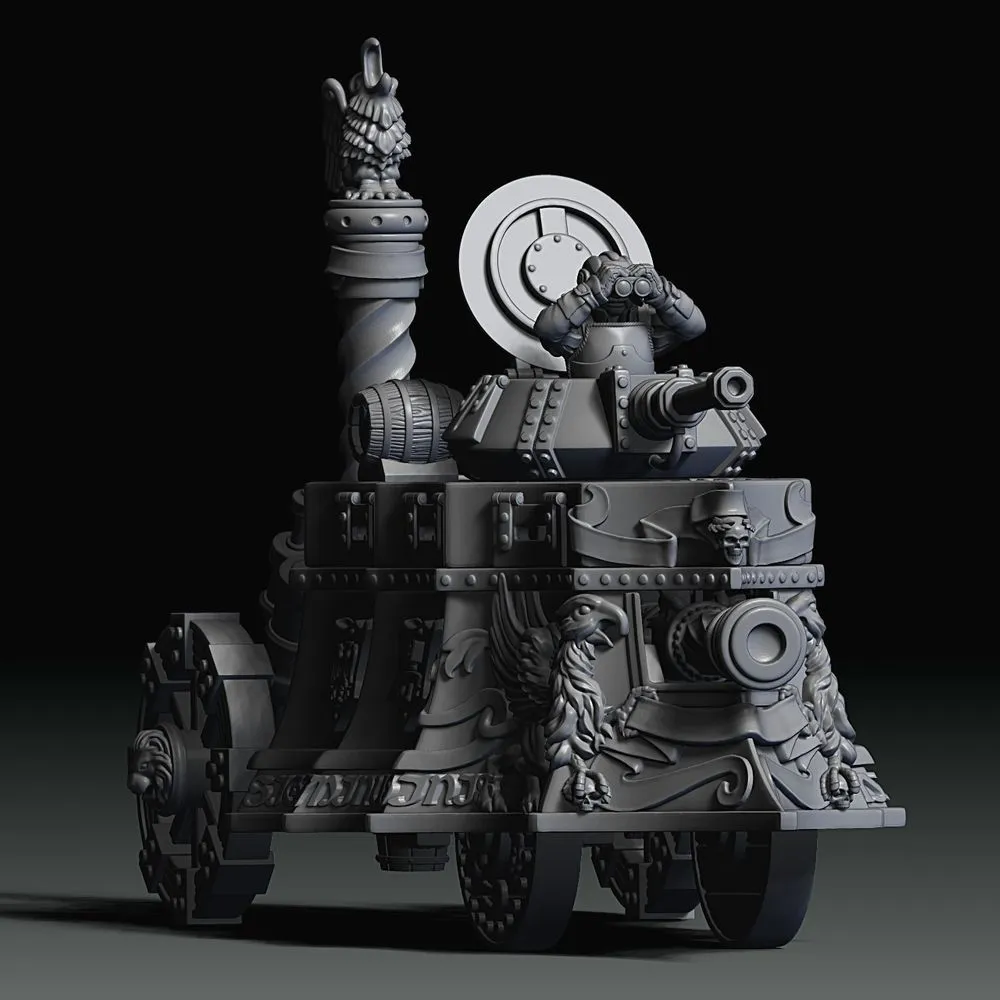 Empire Steam Tank - Steampunk - 32mm