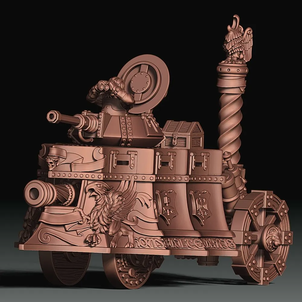 Empire Steam Tank - Steampunk - 32mm