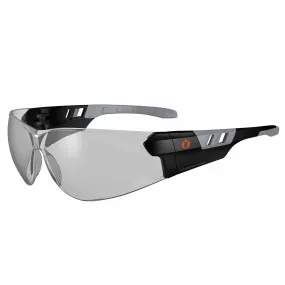 Ergodyne 59183 SAGA Anti-Fog In/Outdoor Lens Matte Black Frameless Safety Glasses