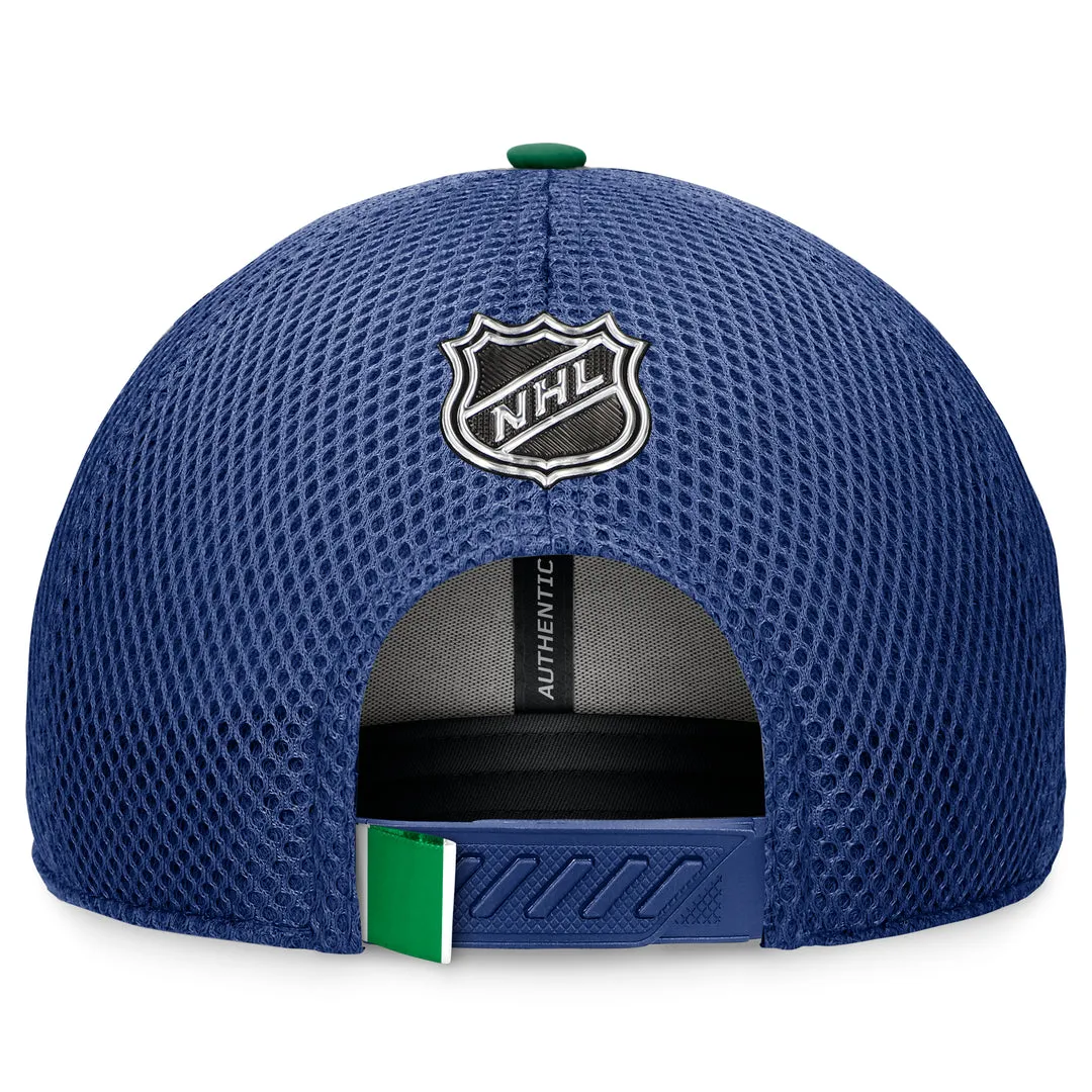 Fanatics Men's NHL Vancouver Canucks 2024 Adjustable Draft Cap