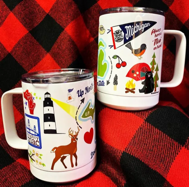 Favorite Michigan Things 13 oz. Polar Camel Mug