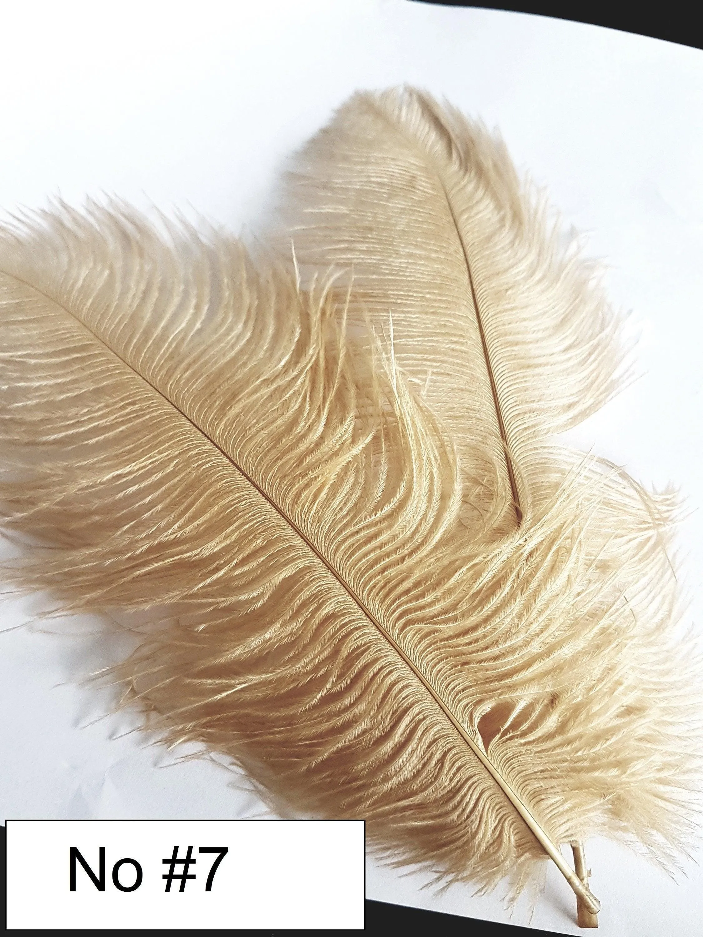 Feather wedding Fan gold Ostrich feather Gatsby fan 1920's bouquet by Crystal wedding uk