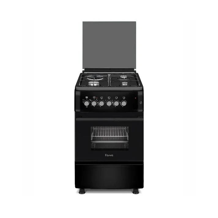 Ferre 50 x 60cm Free Standing Gas/Electric Stove Black