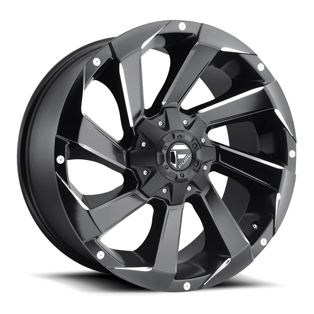 Fuel Offroad D592 Razor 17X9 5X114.3 5X127 -12 mm Matte Black Milled