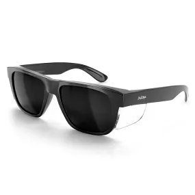 Fusions XL Black Polarised Safety Glasses