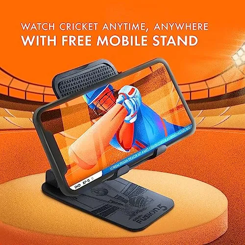 Gillette Fusion Cricket Edition Manual Razor with a Styling Back Blade and Phone stand