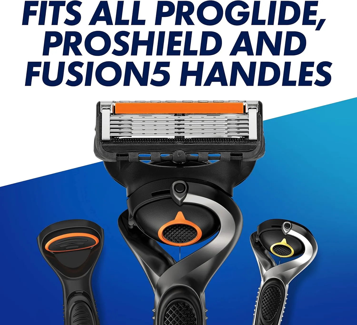 Gillette ProGlide Men’s Razor with Flexball   3 Refills, Precision Trimmer, 5 Anti-Friction Blades