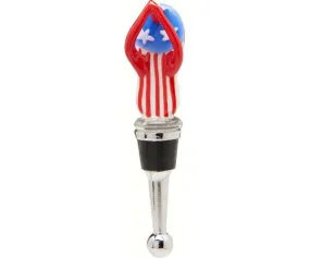 Glass Bottle Stopper Flip Flop USA