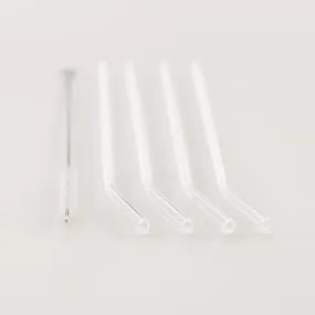 Glass Straws, 4 Pack