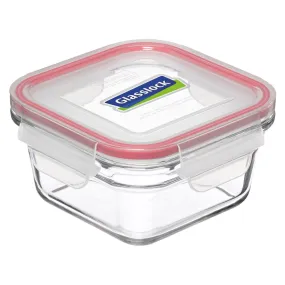 Glasslock Oven Safe Square Food Container 1.65L (18cm)