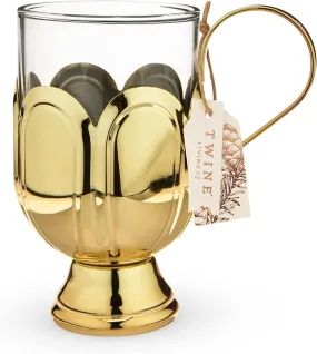 Gold Mulled Wine Glass