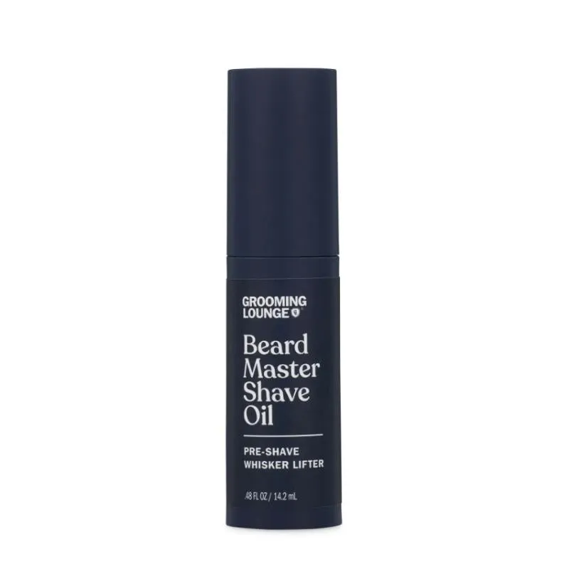 Grooming Lounge - Beard Master Shave Oil - Pre Shave Whisker Lifter