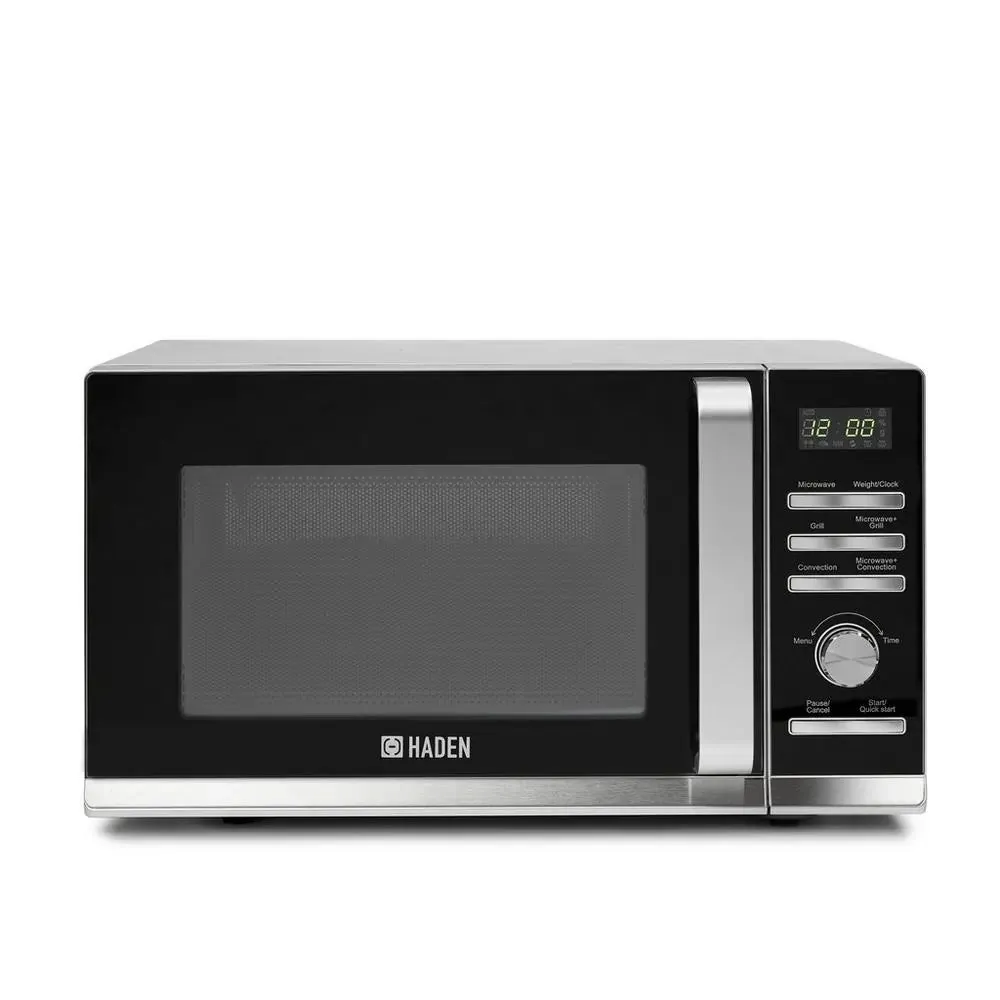 Haden 199102 25 Litre 900W Combination Microwave Oven With Grill, Silver