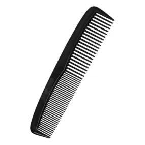 Hair Comb, 5" Black, 12 ct