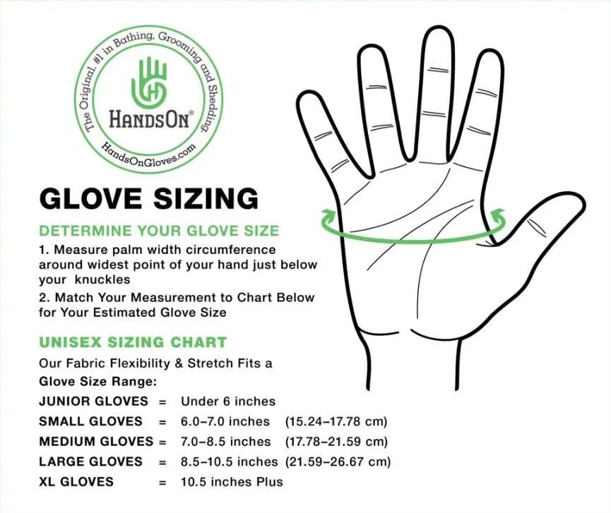 HandsOn All-In-One Grooming Gloves