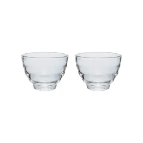 Hario Heatproof Yunomi Glass Cup (2pc Set)