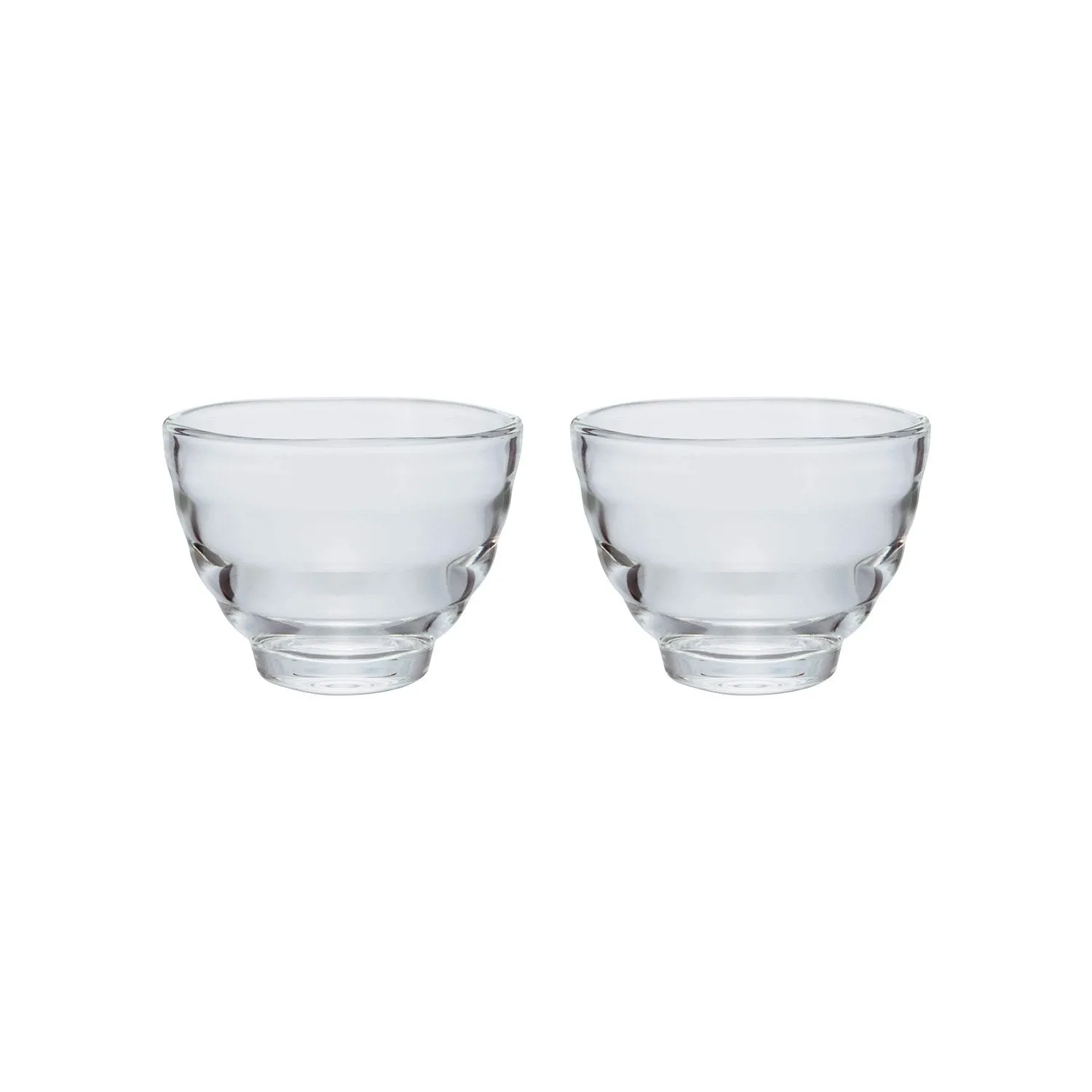 Hario Heatproof Yunomi Glass Cup (2pc Set)