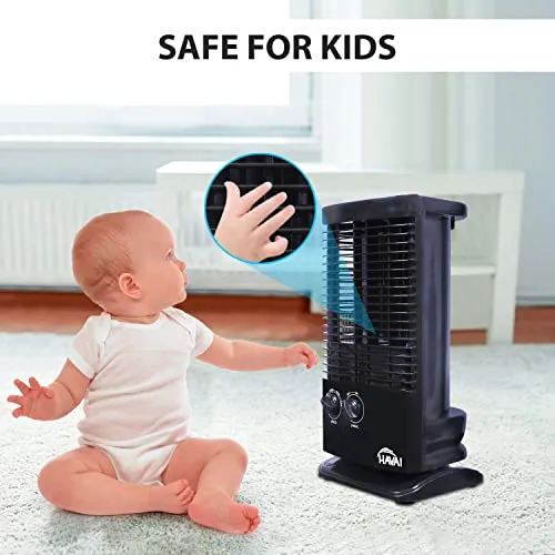 HAVAI Small Tower Fan - Black