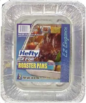 Hefty® 00Z14816 EZ Foil® Roaster Baker Pan Set, 2 Pack