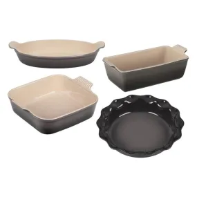 Heritage Four-Piece Bakeware Essentials Set - Oyster