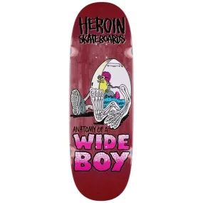 Heroin - Anatomy Of A Wide Boy 10.4 Skateboard Deck