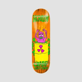 Heroin Dead Toon Craig Questions Razor Edge Skateboard Deck Various Stains - 9"